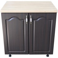 Masca pentru chiuveta cu 2 usi 80 cm Zebra, wenge/MDF Wenge Mustata, cu blat Artar, 80 x 85 x 60 cm Masca pentru chiuveta cu 2 usi 80 cm Zebra, wenge/MDF Wenge Mustata, cu blat Artar, 80 x 85 x 60 cm